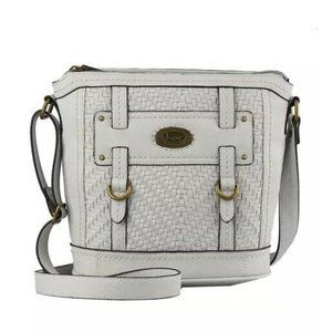 New b.ø.c. Pennsville Woven Crossbody Handbag